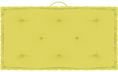 Pallet furniture cushion green apple 73×40×7 cm cotton 324688 - Cushion - Main image
