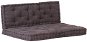 Pallet furniture pads 2 pcs cotton anthracite 3053635 - Cushion