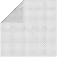 Floating PE solar pool sheet 260×160 cm grey 93005 - Solar Blanket