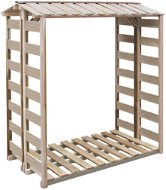 Wood shed 150×90×176 cm impregnated pine 43329 - Woodshed