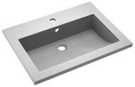 Granite Washbasin 600×450×120mm Grey - Granite Sink