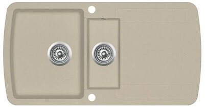 Granite Kitchen Sink, Double, Beige - Granite Sink - Main image