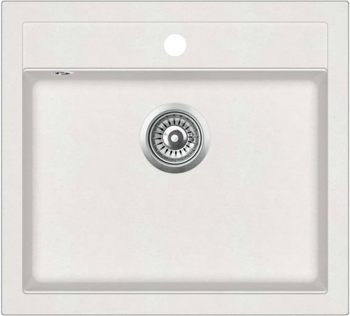 Granite Kitchen Sink, Simple White - Granite Sink - Main image