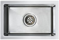 Handmade Kitchen Sink with Strainer, Stainless-steel - Stainless Steel Sink