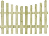 Garden gate impregnated pine 170×120 cm 45166 - Gate
