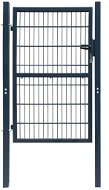 Fence gate steel 103×250 cm anthracite 142027 - Gate