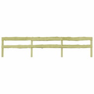 Garden fences of 2 boards 3 pcs impregnated pine 510x60 cm 276411 - Gate