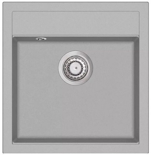 Granite Kitchen Sink Single Basin, Grey - Granite Sink - Main image