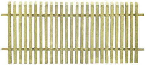 Garden fence impregnated pine 170×75 cm 45143 - Wire Mesh - Main image