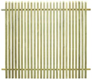 Garden fence impregnated pine 170×150 cm 45146 - Wire Mesh