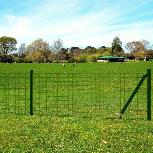 Euro fence steel 25×1,0 m green 140561 - Wire Mesh - Main image