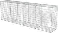 Gabion wall with galvanized steel lids 300×50×100 cm 143592 - Wire Mesh
