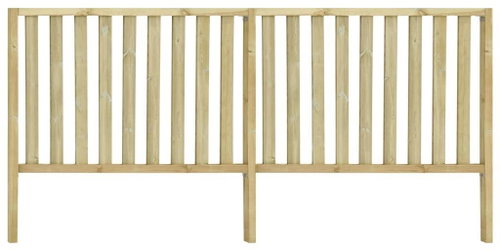Garden fence impregnated pine 3,58×1,7 m 3054546 - Wire Mesh - Main image