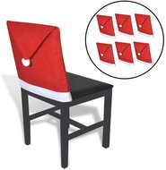 Chair back covers 6 pcs Santa Claus cap 131012 - Chair Cover