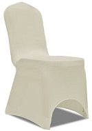 Stretch chair covers, 100 pcs, cream 274768 - Chair Cover