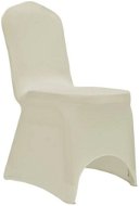 Stretch chair covers cream 12 pcs 279092 - Chair Cover