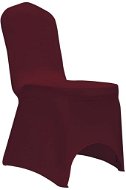 Chair covers stretch burgundy 12 pcs 279093 - Chair Cover