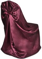Chair covers for wedding reception 12 pcs burgundy 279096 - Chair Cover