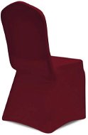 Chair covers stretch burgundy 18 pcs 3051644 - Chair Cover