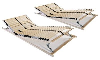 Lamelové rošty do postele, 2 ks, 28 lamiel, 7 zón, 80 × 200 cm 3051422 - Rošt na posteľ - Hlavný obrázok