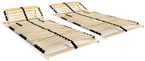 Bed slats 2 pcs 28 slats 7 zones 80×200 cm 3051423 - Bed Base - Main image