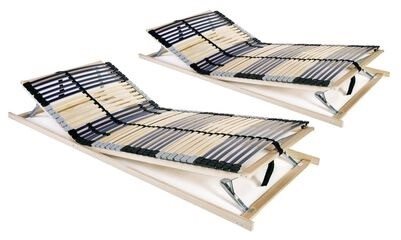 Bed slats 2 pcs 42 slats 7 zones 80×200 cm 3051427 - Bed Base - Main image
