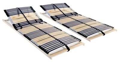 Bed slats 2 pcs 42 slats 7 zones 90×200 cm 3051436 - Bed Base - Main image