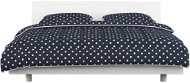 3-piece set of winter bedding textile dark blue 200x220\60x70cm - Bedding Set