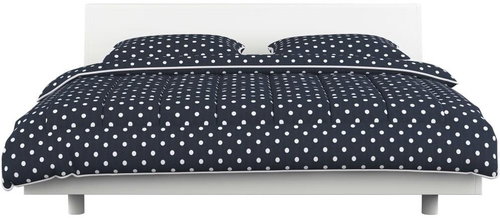 3-piece set of winter bedding textile dark blue 200x220\80x80cm - Bedding Set - Main image