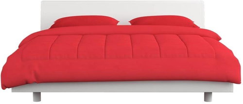 3-piece set of winter bedding textile burgundy 240x220\60x70 cm - Bedding Set - Main image