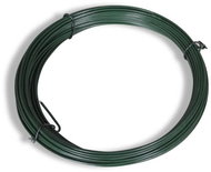 Wire mesh with posts steel 1 × 25 m green 140357 - Metal Fence