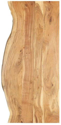 Cover plate for toilet cabinet solid acacia 140x55x2,5 cm - Bathroom Sink Countertop - Main image