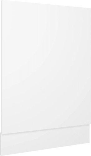 Dishwasher panel white 45×3×67 cm chipboard 802554 - Dishwasher Panel - Main image