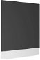 Panel na umývačku sivý 59,5×3×67 cm drevotrieska 802564 - Panel na umývačku