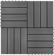 22 pcs Terrace tiles 30×30 cm 2 m2 WPC grey 277797 - WPC Tiles
