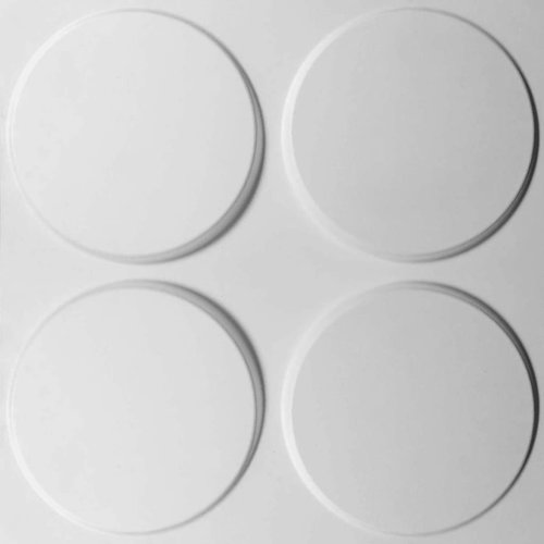 WallArt 24 pcs 3D wall panels GA-WA03 Ellipses 276195 - Lining Panel - Main image