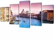 Set of paintings, print on canvas, Venice, 100×50 cm 241556 - Painting