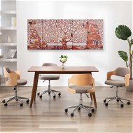 Set of wall paintings on canvas Tree yellow 200×80 cm 289259 - Painting