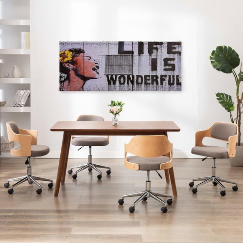 Sada nástěnných obrazů na plátně Wonderful barevná 200×80 cm 289280 - Obraz - Hlavný obrázok