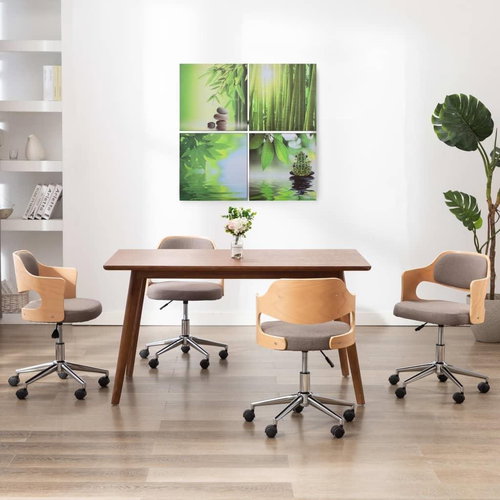 Set of wall paintings on canvas Nature colourful 80×80 cm 289294 - Painting - Main image