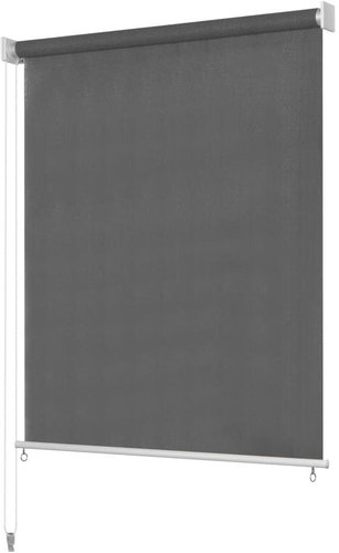 Outdoor roller blind 180×230 cm anthracite 312672 - Roller Blind - Main image