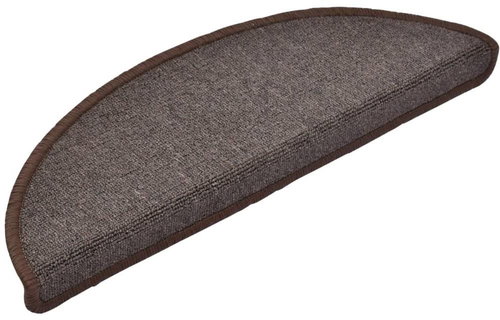15 pcs Stair treads coffee brown 65 × 24 × 4 cm - Stair Treads - Main image