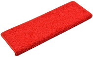 Carpet stair treads 15 pcs 65 × 25 cm red - Stair Treads
