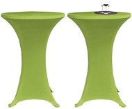 Strečový návlek na stôl 2 ks 70 cm zelený - Návlek na stôl