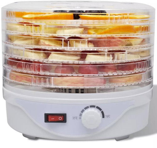 Food Dryer with 6 Stackable Trays (Round) - Food Dehydrator - Main image