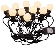 HI LED light chain with 20 balls 1250 cm - Garden Lighting