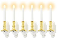 Solar candles 6 pcs LED lights warm white - Garden Lighting