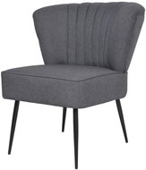 SHUMEE polohovací křeslo, textil, modré, 342745 - Křeslo