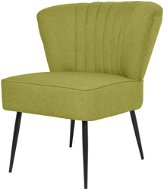 Koktejlová židle zelená textil - Křeslo