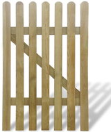 Garden gate wood 100 × 150 cm - Fence Gate
